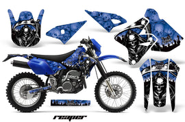 Dirt Bike Graphics Kit Decal Sticker Wrap For Suzuki DRZ400S 2000-2018 REAPER BLUE-atv motorcycle utv parts accessories gear helmets jackets gloves pantsAll Terrain Depot