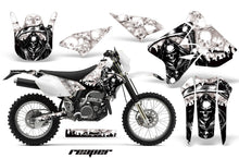 Load image into Gallery viewer, Dirt Bike Graphics Kit Decal Sticker Wrap For Suzuki DRZ400S 2000-2018 REAPER WHITE-atv motorcycle utv parts accessories gear helmets jackets gloves pantsAll Terrain Depot