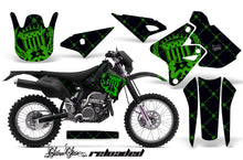 Load image into Gallery viewer, Dirt Bike Graphics Kit Decal Sticker Wrap For Suzuki DRZ400S 2000-2018 RELOADED GREEN BLACK-atv motorcycle utv parts accessories gear helmets jackets gloves pantsAll Terrain Depot