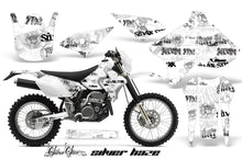 Load image into Gallery viewer, Dirt Bike Graphics Kit Decal Sticker Wrap For Suzuki DRZ400S 2000-2018 SSSH BLACK WHITE-atv motorcycle utv parts accessories gear helmets jackets gloves pantsAll Terrain Depot