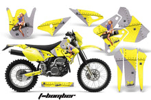 Load image into Gallery viewer, Dirt Bike Graphics Kit Decal Sticker Wrap For Suzuki DRZ400S 2000-2018 TBOMBER YELLOW-atv motorcycle utv parts accessories gear helmets jackets gloves pantsAll Terrain Depot