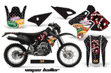 Dirt Bike Graphics Kit Decal Sticker Wrap For Suzuki DRZ400S 2000-2018 VEGAS BLACK