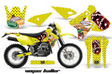 Dirt Bike Graphics Kit Decal Sticker Wrap For Suzuki DRZ400S 2000-2018 VEGAS YELLOW