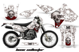 Graphics Kit Decal Sticker Wrap + # Plates For Suzuki DRZ400S 2000-2018 BONES WHITE-atv motorcycle utv parts accessories gear helmets jackets gloves pantsAll Terrain Depot