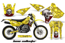 Load image into Gallery viewer, Graphics Kit Decal Sticker Wrap + # Plates For Suzuki DRZ400S 2000-2018 BONES YELLOW-atv motorcycle utv parts accessories gear helmets jackets gloves pantsAll Terrain Depot
