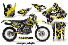 Load image into Gallery viewer, Graphics Kit Decal Sticker Wrap + # Plates For Suzuki DRZ400S 2000-2018 CAMOPLATE YELLOW-atv motorcycle utv parts accessories gear helmets jackets gloves pantsAll Terrain Depot