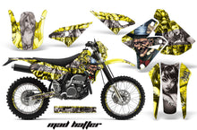 Load image into Gallery viewer, Graphics Kit Decal Sticker Wrap + # Plates For Suzuki DRZ400S 2000-2018 HATTER SILVER YELLOW-atv motorcycle utv parts accessories gear helmets jackets gloves pantsAll Terrain Depot