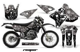 Graphics Kit Decal Sticker Wrap + # Plates For Suzuki DRZ400S 2000-2018 REAPER SILVER-atv motorcycle utv parts accessories gear helmets jackets gloves pantsAll Terrain Depot