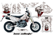 Load image into Gallery viewer, Dirt Bike Graphics Kit Decal Sticker Wrap For Suzuki DRZ400SM 2000-2018 BONES WHITE-atv motorcycle utv parts accessories gear helmets jackets gloves pantsAll Terrain Depot