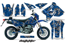 Load image into Gallery viewer, Graphics Kit Decal Sticker Wrap + # Plates For Suzuki DRZ400SM 2000-2018 DOG FIGHT BLUE-atv motorcycle utv parts accessories gear helmets jackets gloves pantsAll Terrain Depot