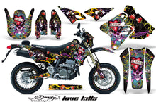 Load image into Gallery viewer, Graphics Kit Decal Sticker Wrap + # Plates For Suzuki DRZ400SM 2000-2018 EDHLK BLACK-atv motorcycle utv parts accessories gear helmets jackets gloves pantsAll Terrain Depot