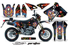 Load image into Gallery viewer, Graphics Kit Decal Sticker Wrap + # Plates For Suzuki DRZ400SM 2000-2018 EDHP BLACK-atv motorcycle utv parts accessories gear helmets jackets gloves pantsAll Terrain Depot