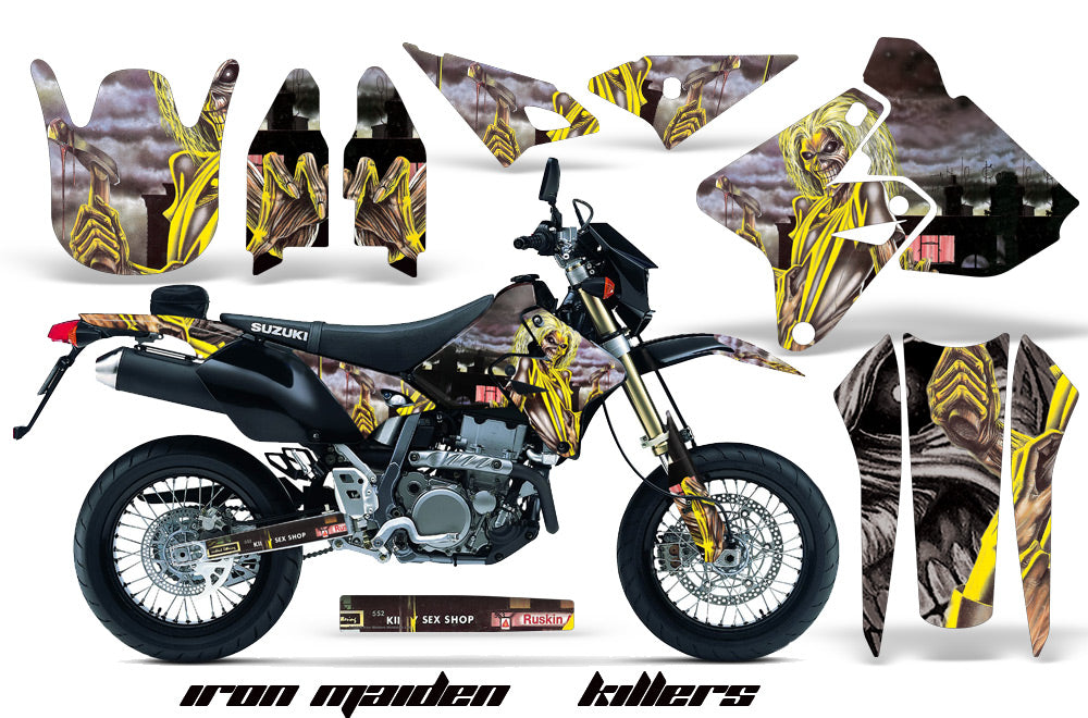 Dirt Bike Graphics Kit Decal Sticker Wrap For Suzuki DRZ400SM 2000-2018 IM KILLERS-atv motorcycle utv parts accessories gear helmets jackets gloves pantsAll Terrain Depot