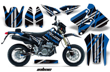 Load image into Gallery viewer, Dirt Bike Graphics Kit Decal Sticker Wrap For Suzuki DRZ400SM 2000-2018 INLINE BLUE BLACK-atv motorcycle utv parts accessories gear helmets jackets gloves pantsAll Terrain Depot