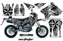 Load image into Gallery viewer, Graphics Kit Decal Sticker Wrap + # Plates For Suzuki DRZ400SM 2000-2018 NORTHSTAR SILVER-atv motorcycle utv parts accessories gear helmets jackets gloves pantsAll Terrain Depot