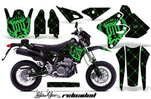Load image into Gallery viewer, Dirt Bike Graphics Kit Decal Sticker Wrap For Suzuki DRZ400SM 2000-2018 RELOADED GREEN BLACK-atv motorcycle utv parts accessories gear helmets jackets gloves pantsAll Terrain Depot