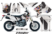 Load image into Gallery viewer, Dirt Bike Graphics Kit Decal Sticker Wrap For Suzuki DRZ400SM 2000-2018 TBOMBER BLACK-atv motorcycle utv parts accessories gear helmets jackets gloves pantsAll Terrain Depot