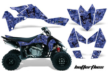 Load image into Gallery viewer, ATV Graphics Kit Quad Decal Sticker Wrap For Suzuki LTR450 2006-2009 BUTTERFLIES BLACK BLUE-atv motorcycle utv parts accessories gear helmets jackets gloves pantsAll Terrain Depot