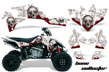 Load image into Gallery viewer, ATV Graphics Kit Quad Decal Sticker Wrap For Suzuki LTR450 2006-2009 BONES WHITE-atv motorcycle utv parts accessories gear helmets jackets gloves pantsAll Terrain Depot