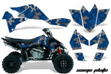 ATV Graphics Kit Quad Decal Sticker Wrap For Suzuki LTR450 2006-2009 CAMOPLATE BLACK
