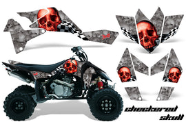 ATV Graphics Kit Quad Decal Sticker Wrap For Suzuki LTR450 2006-2009 CHECKERED RED-atv motorcycle utv parts accessories gear helmets jackets gloves pantsAll Terrain Depot