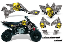 Load image into Gallery viewer, ATV Graphics Kit Quad Decal Sticker Wrap For Suzuki LTR450 2006-2009 CHECKERED YELLOW-atv motorcycle utv parts accessories gear helmets jackets gloves pantsAll Terrain Depot
