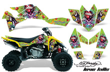 Load image into Gallery viewer, ATV Graphics Kit Quad Decal Sticker Wrap For Suzuki LTR450 2006-2009 EDHLK GREEN-atv motorcycle utv parts accessories gear helmets jackets gloves pantsAll Terrain Depot