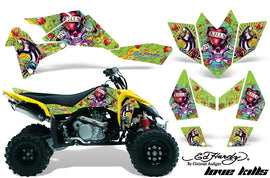 ATV Graphics Kit Quad Decal Sticker Wrap For Suzuki LTR450 2006-2009 EDHLK GREEN-atv motorcycle utv parts accessories gear helmets jackets gloves pantsAll Terrain Depot