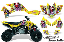 Load image into Gallery viewer, ATV Graphics Kit Quad Decal Sticker Wrap For Suzuki LTR450 2006-2009 EDHLK YELLOW-atv motorcycle utv parts accessories gear helmets jackets gloves pantsAll Terrain Depot
