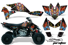 Load image into Gallery viewer, ATV Graphics Kit Quad Decal Sticker Wrap For Suzuki LTR450 2006-2009 EDHP BLACK-atv motorcycle utv parts accessories gear helmets jackets gloves pantsAll Terrain Depot