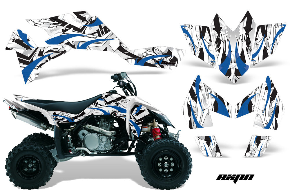 ATV Graphics Kit Quad Decal Sticker Wrap For Suzuki LTR450 2006-2009 EXPO BLUE-atv motorcycle utv parts accessories gear helmets jackets gloves pantsAll Terrain Depot