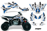 ATV Graphics Kit Quad Decal Sticker Wrap For Suzuki LTR450 2006-2009 EXPO BLUE