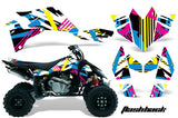 ATV Graphics Kit Quad Decal Sticker Wrap For Suzuki LTR450 2006-2009 FLASHBACK