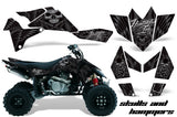 ATV Graphics Kit Quad Decal Sticker Wrap For Suzuki LTR450 2006-2009 HISH SILVER