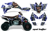 ATV Graphics Kit Quad Decal Sticker Wrap For Suzuki LTR450 2006-2009 HATTER BLUE SILVER