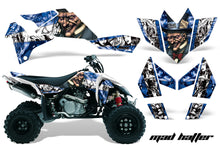 Load image into Gallery viewer, ATV Graphics Kit Quad Decal Sticker Wrap For Suzuki LTR450 2006-2009 HATTER BLUE WHITE-atv motorcycle utv parts accessories gear helmets jackets gloves pantsAll Terrain Depot