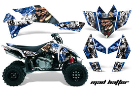 ATV Graphics Kit Quad Decal Sticker Wrap For Suzuki LTR450 2006-2009 HATTER BLUE WHITE-atv motorcycle utv parts accessories gear helmets jackets gloves pantsAll Terrain Depot