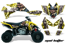 Load image into Gallery viewer, ATV Graphics Kit Quad Decal Sticker Wrap For Suzuki LTR450 2006-2009 HATTER YELLOW SILVER-atv motorcycle utv parts accessories gear helmets jackets gloves pantsAll Terrain Depot