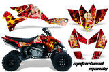 ATV Graphics Kit Quad Decal Sticker Wrap For Suzuki LTR450 2006-2009 MOTO MANDY RED
