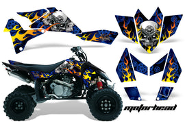 ATV Graphics Kit Quad Decal Sticker Wrap For Suzuki LTR450 2006-2009 MOTORHEAD BLUE-atv motorcycle utv parts accessories gear helmets jackets gloves pantsAll Terrain Depot