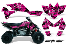 Load image into Gallery viewer, ATV Graphics Kit Quad Decal Sticker Wrap For Suzuki LTR450 2006-2009 NORTHSTAR PINK CHROME-atv motorcycle utv parts accessories gear helmets jackets gloves pantsAll Terrain Depot