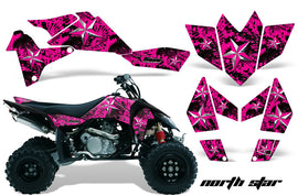 ATV Graphics Kit Quad Decal Sticker Wrap For Suzuki LTR450 2006-2009 NORTHSTAR PINK CHROME-atv motorcycle utv parts accessories gear helmets jackets gloves pantsAll Terrain Depot