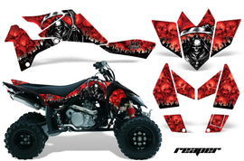 ATV Graphics Kit Quad Decal Sticker Wrap For Suzuki LTR450 2006-2009 REAPER RED-atv motorcycle utv parts accessories gear helmets jackets gloves pantsAll Terrain Depot