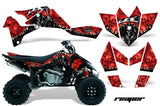 ATV Graphics Kit Quad Decal Sticker Wrap For Suzuki LTR450 2006-2009 REAPER RED