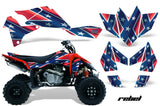 ATV Graphics Kit Quad Decal Sticker Wrap For Suzuki LTR450 2006-2009 REBEL