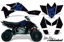 Load image into Gallery viewer, ATV Graphics Kit Quad Decal Sticker Wrap For Suzuki LTR450 2006-2009 RELOADED BLUE BLACK-atv motorcycle utv parts accessories gear helmets jackets gloves pantsAll Terrain Depot