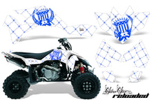 Load image into Gallery viewer, ATV Graphics Kit Quad Decal Sticker Wrap For Suzuki LTR450 2006-2009 RELOADED BLUE WHITE-atv motorcycle utv parts accessories gear helmets jackets gloves pantsAll Terrain Depot