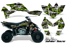 Load image into Gallery viewer, ATV Graphics Kit Quad Decal Sticker Wrap For Suzuki LTR450 2006-2009 SSSH GREEN BLACK-atv motorcycle utv parts accessories gear helmets jackets gloves pantsAll Terrain Depot