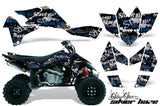 ATV Graphics Kit Quad Decal Sticker Wrap For Suzuki LTR450 2006-2009 SSSH BLUE BLACK