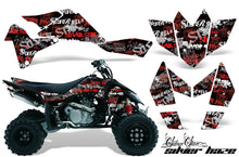 Load image into Gallery viewer, ATV Graphics Kit Quad Decal Sticker Wrap For Suzuki LTR450 2006-2009 SSSH RED BLACK-atv motorcycle utv parts accessories gear helmets jackets gloves pantsAll Terrain Depot